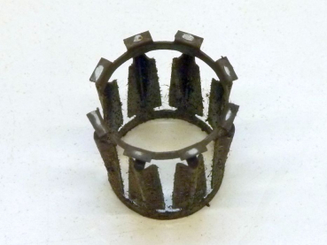 Führung Lenksäule Mantelrohr Käfig VW Bus T2 Lenkrohr Stützring für Lenkrohrlagerdruckfeder ab 8.74 - 7.79 gebr. Volkswagen Originalteil Verglnr. 211415589C